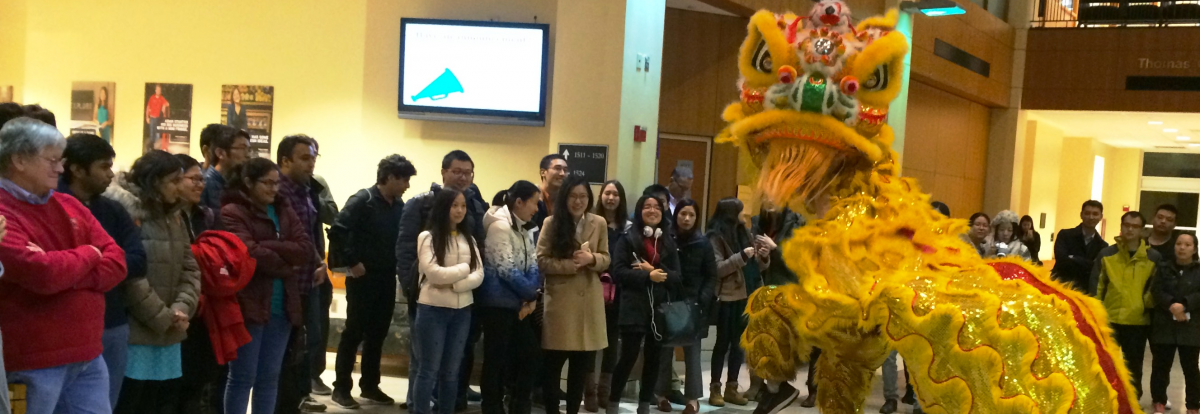 Specialty Masters Students Celebrate the Start of the Year of the Monkey