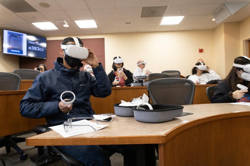 Smith Students Learn Supply Chain Management With Immersive VR